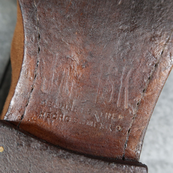 JD Fisk Shoes Mens 8 Boots Leather Casual Classic Brown Derby Chukka Lace Up Mid - Picture 11 of 15